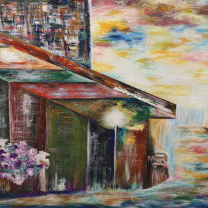 Art painting by George Mulaudzi