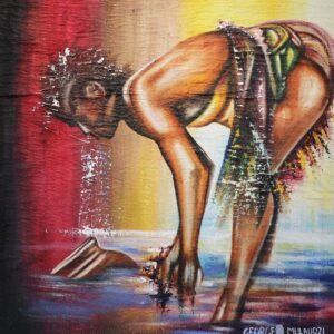 Art piece by George mulaudzi