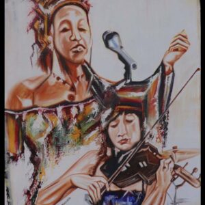 Art painting by George Mulaudzi